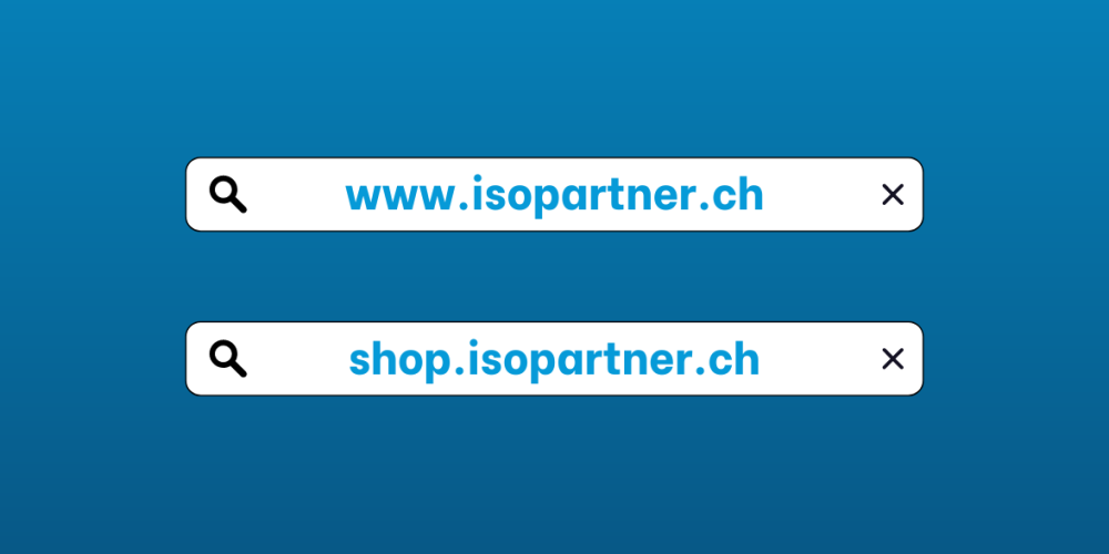 ISOPARTNER Switzerland site and shop